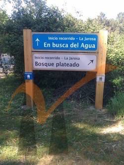 Señalización vial vertical en guadarrama