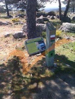 Señalización vial vertical en guadarrama