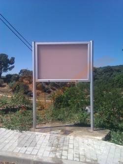 Señalización vial vertical en guadarrama